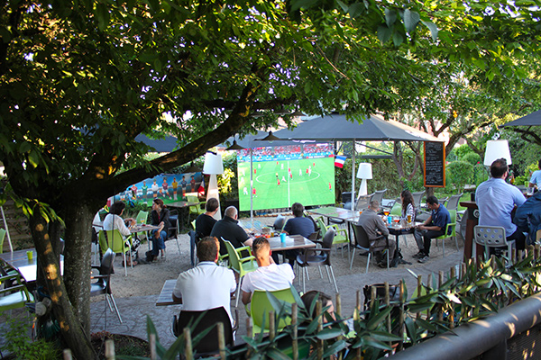 Coupe du monde 2018 au café vaites