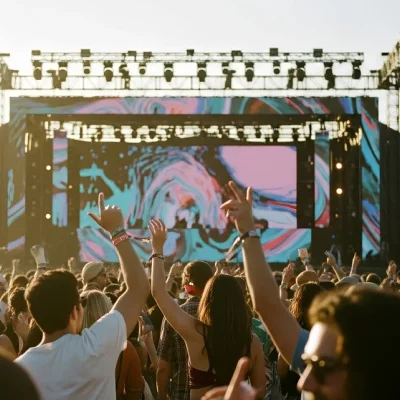 Location écran festivals et concerts