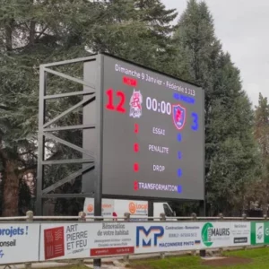 Écran géant pour stade