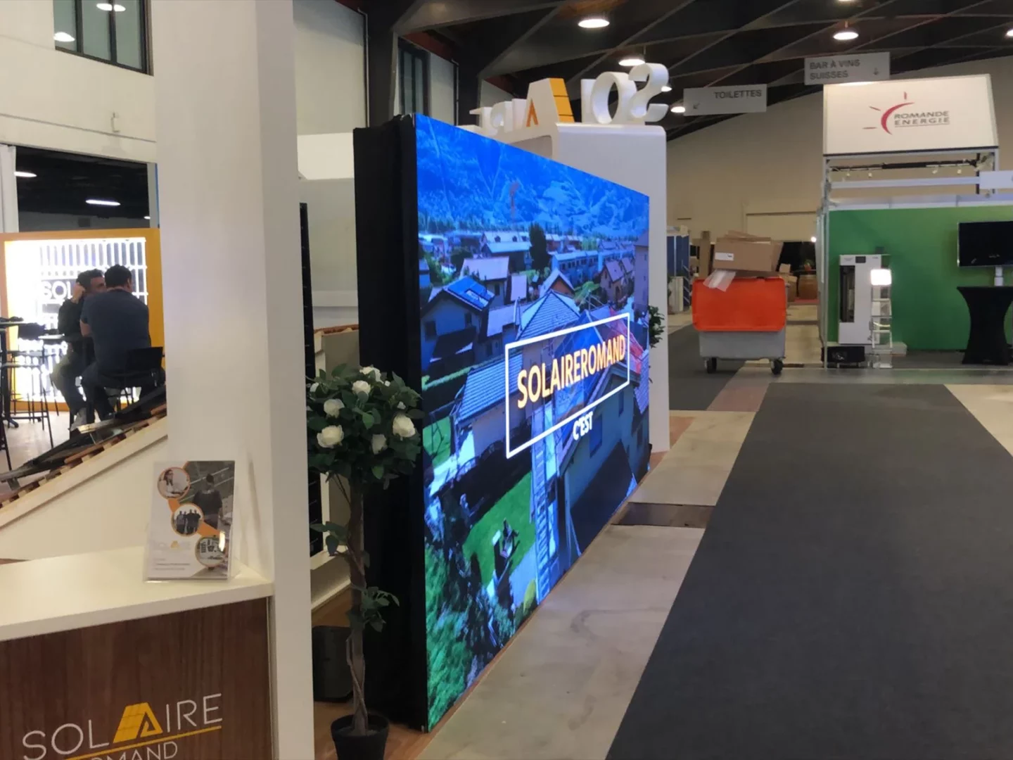 Mur d'images pour Solaire Romand