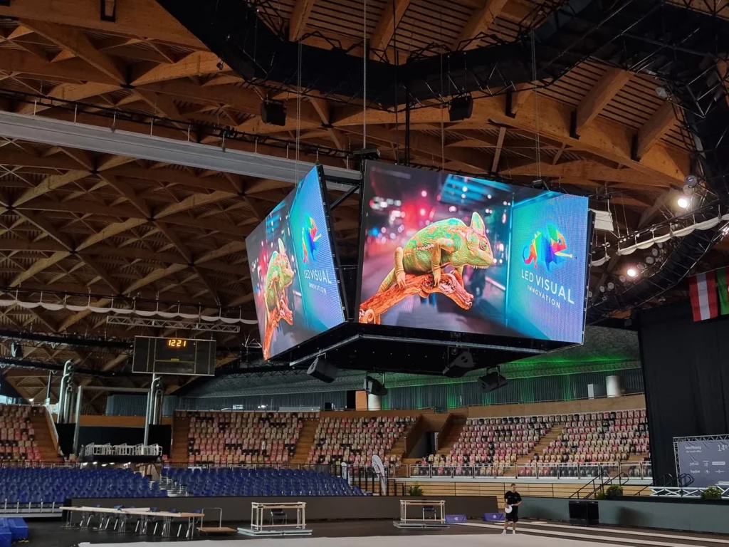 Un record d'installation pour un gymnase olympique ! 1 Un record d'installation pour un gymnase olympique !