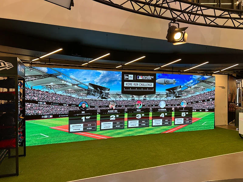 Un écran de 22m2 pour Citadium qui fait briller le baseball ! 1 Un écran de 22m2 pour Citadium qui fait briller le baseball !