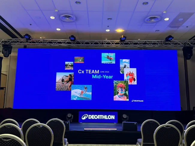 Écran pour conférence