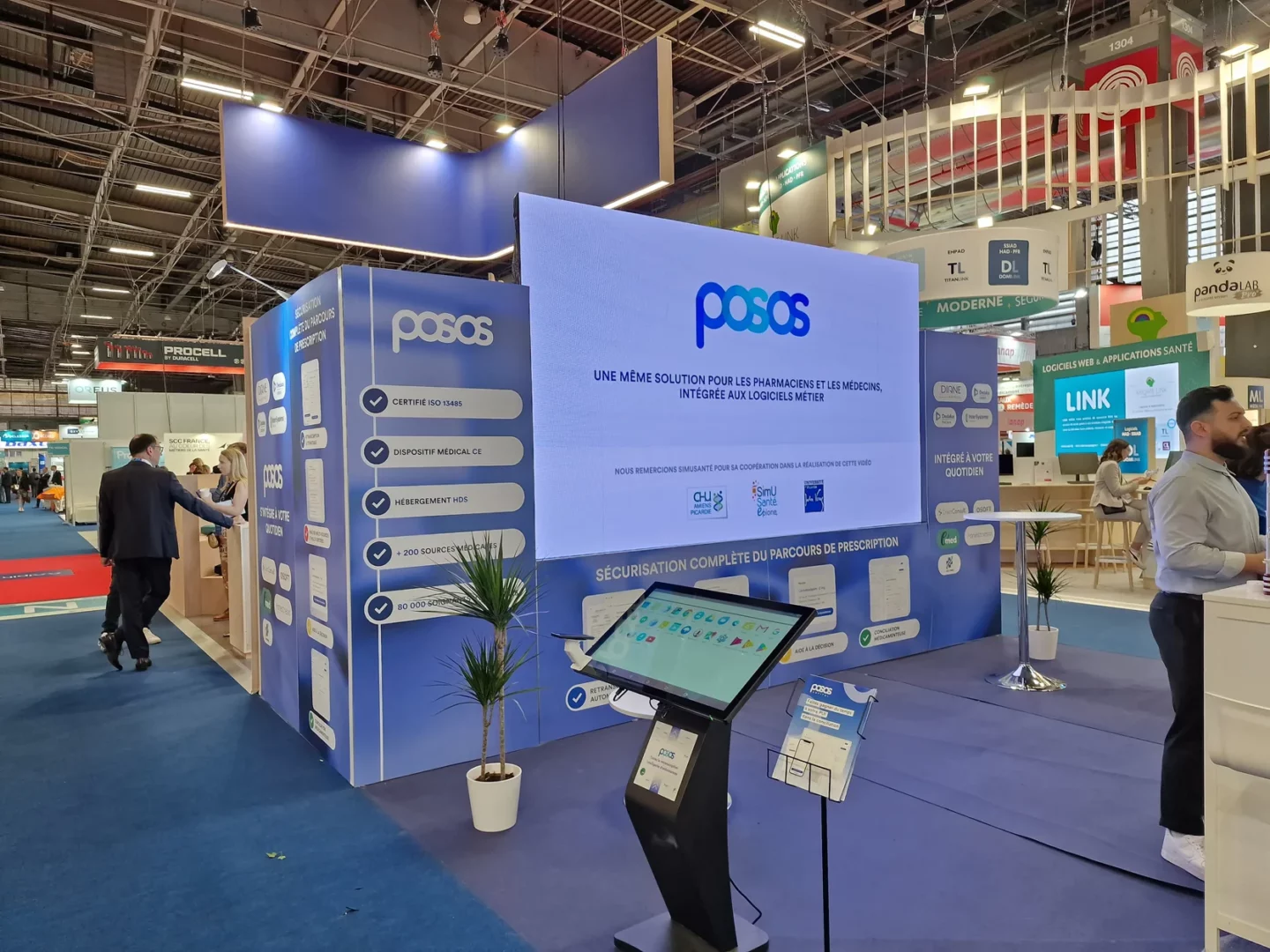 Création de stand pour Posos