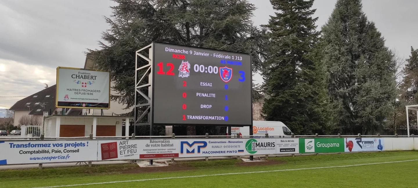 Écran géant led stade 2 Écran pour stade de Rugby
