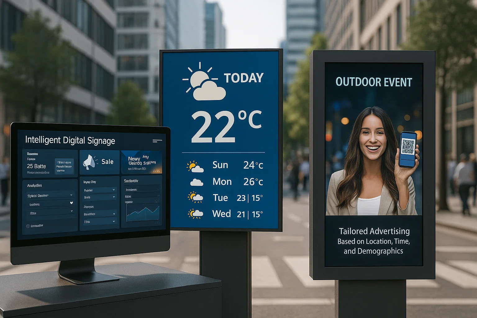 Affichage dynamique intelligent : comment l’IA révolutionne la communication visuelle