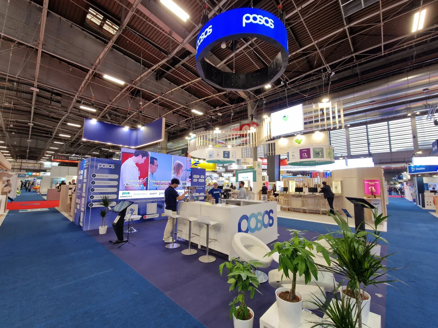 10 façons pour une PME de gagner en visibilité sur un salon grâce aux écrans géants LED 3 Stand pour Posos
