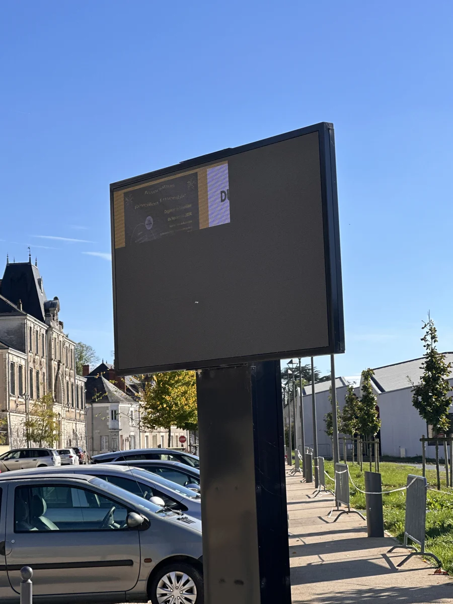 Réparation écran géant