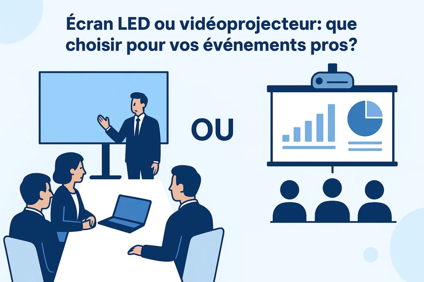 Écrans géant LED ou vidéoprojecteurs, que choisir ?