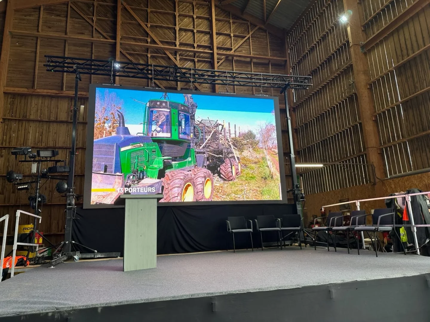Location écran géant pour Groupe BEMA
