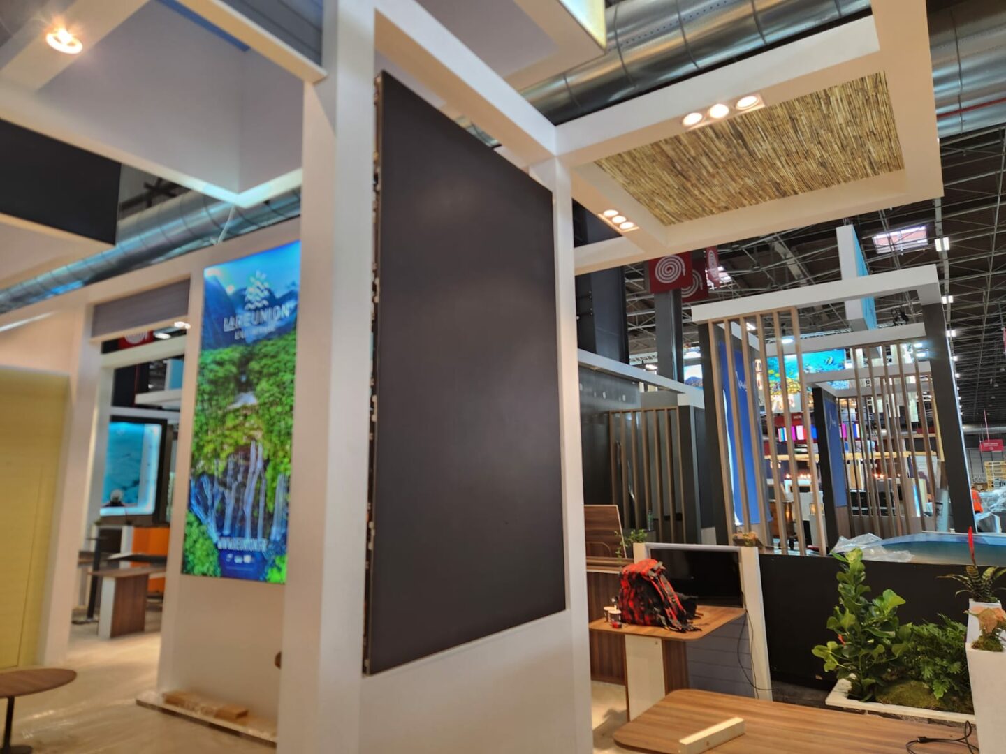 Mur d'image pour magasin