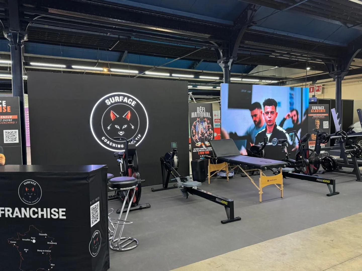 Location mur d'images stands