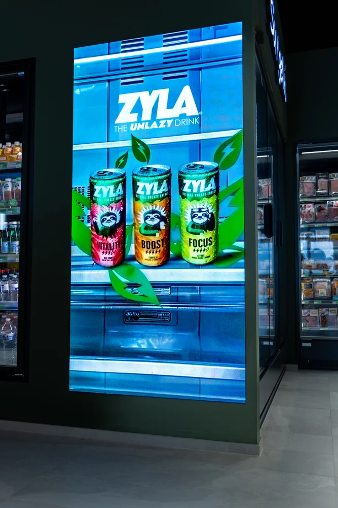 Écran publicitaire LED intérieur