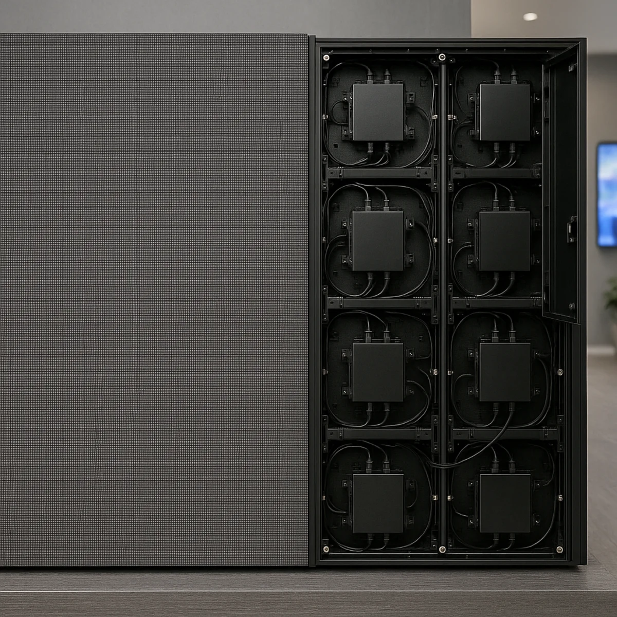 Mur d'image LED intérieur