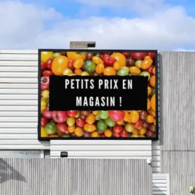 Location écran LED extérieur façade