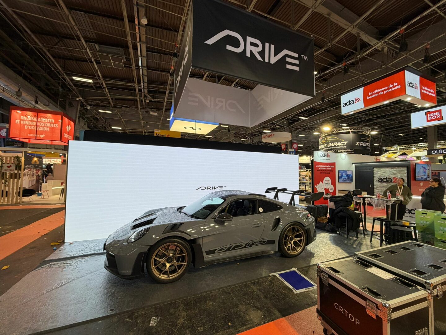 Installation d’un écran géant LED au Salon de la Franchise à Paris, Porte de Versaille 2 Installation d’un écran géant LED au Salon de la Franchise à Paris, Porte de Versaille