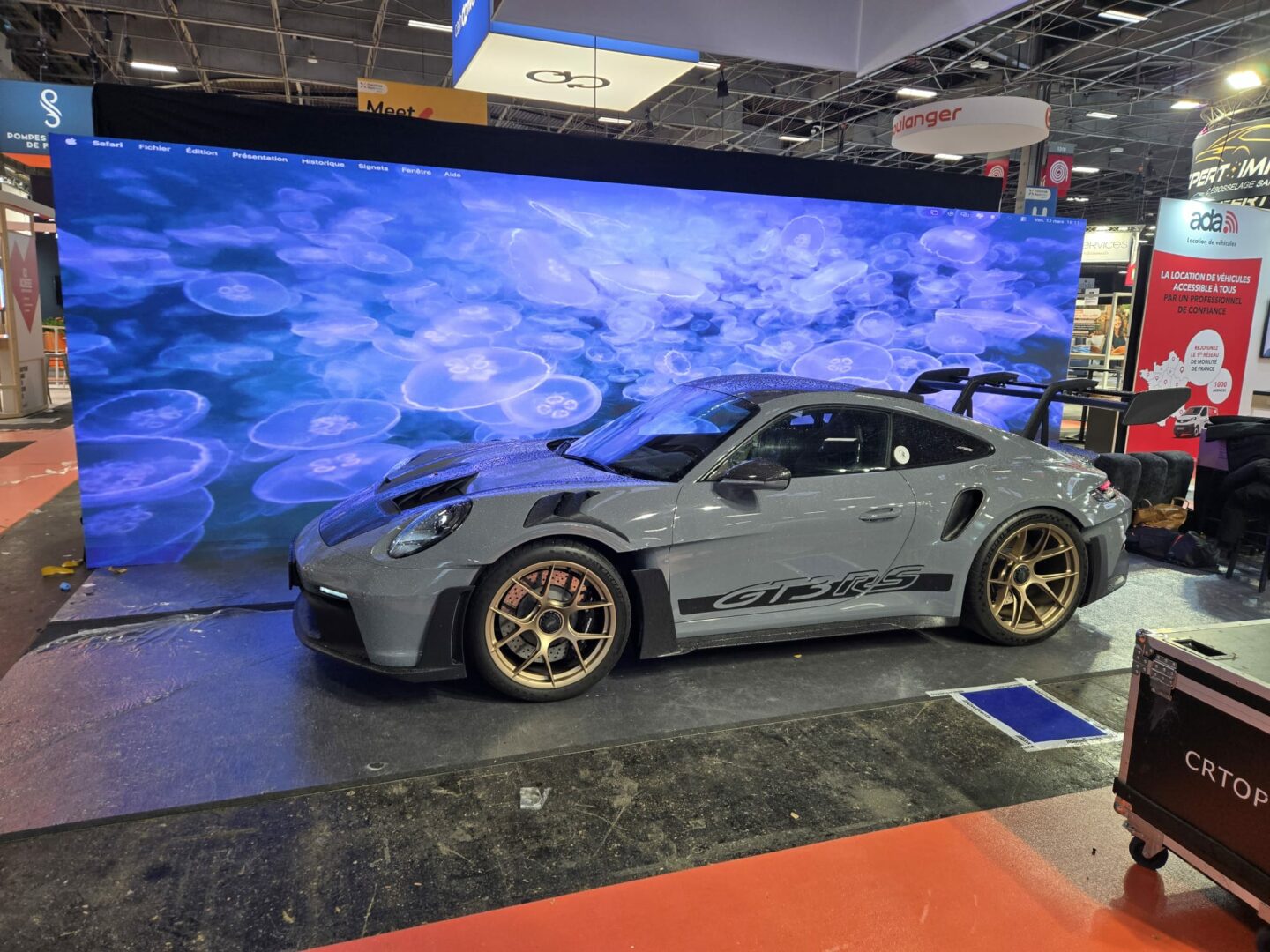 Installation d’un écran géant LED au Salon de la Franchise à Paris, Porte de Versaille 1 Installation d’un écran géant LED au Salon de la Franchise à Paris, Porte de Versaille